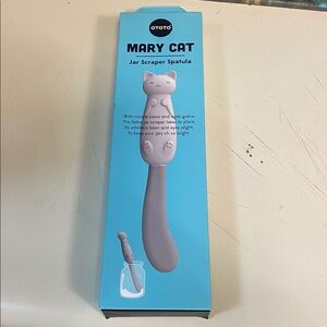 OTOTO Mary Cat Jar Scraper Spatula